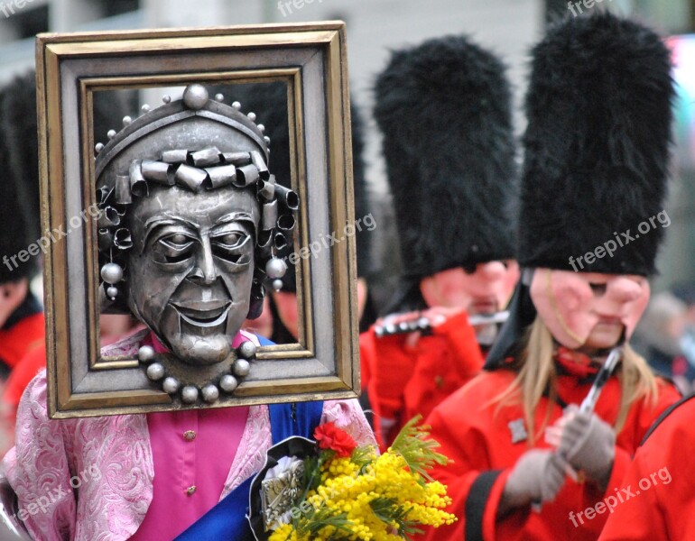 Basler Fasnacht Carnival Move Panel Street Carnival