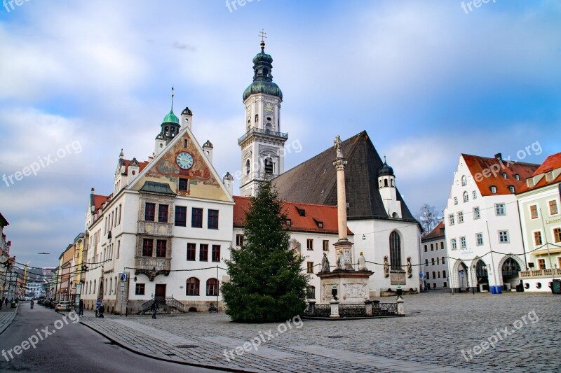 Freising Bavaria Germany Church Historic Center