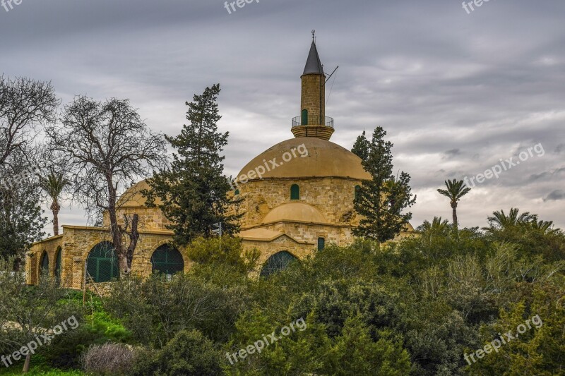 Cyprus Larnaca Hala Sultan Tekke Salt Lake Mosque