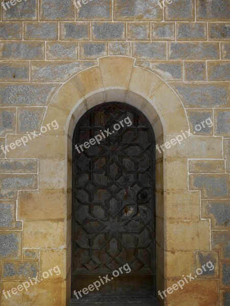 Castle Door Arc Marquetry Free Photos