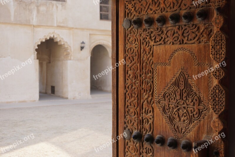 Door House Arab Bahrain Free Photos