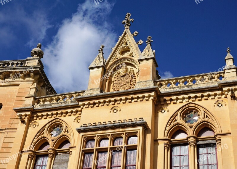 Mdina City Malta Architecture Middle Ages