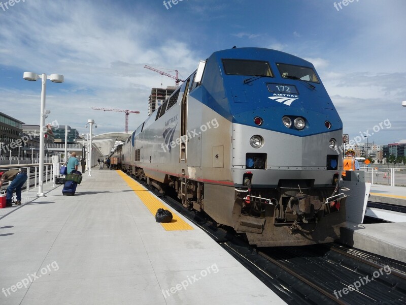 Train Amtrak America Free Photos