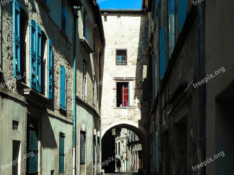 Street Beaucaire Passage Pierre Former