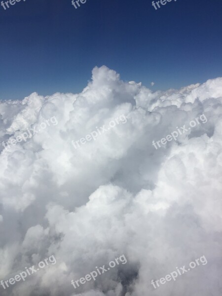 Clouds Blue Sky White Clouds Free Photos