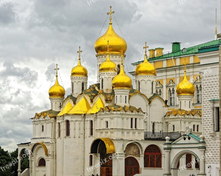 Russia Moscow Kremlin Church Orthodox