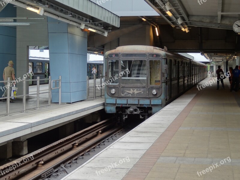 Subway Metro Budapest Hungary Underground