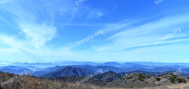 Mountain Top Cheonhwangsan 2017 Free Photos