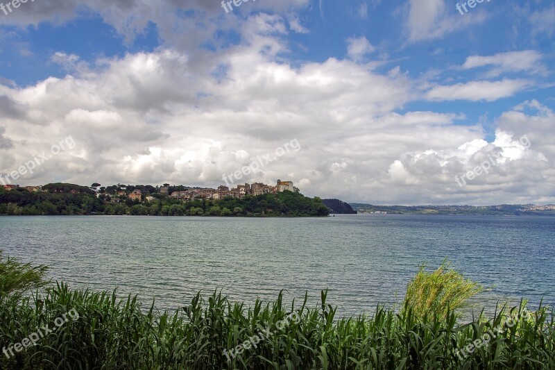 Anguillara Lake Bracciano Rome Lazio Italy