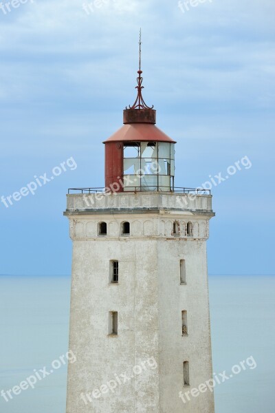 Lighthouse Abandoned Lighthouse Left Tower Rubjerg