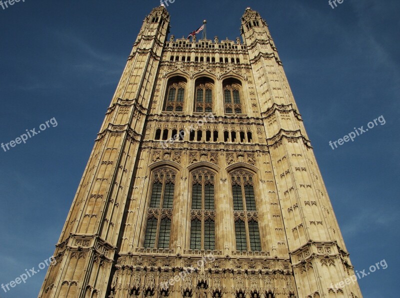 Architecture Building London Perspective Westminster