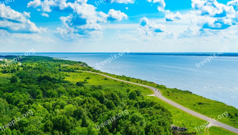 Sea Clouds Sky Summer Water