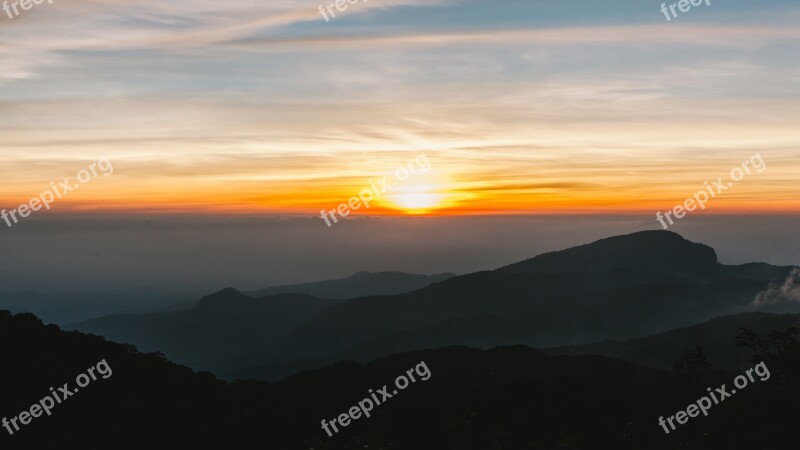 Points Watch View Doi Inthanon Free Photos