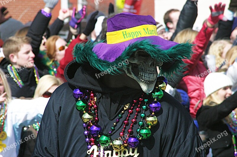 Mardi Gras Parade Event Festival Beads