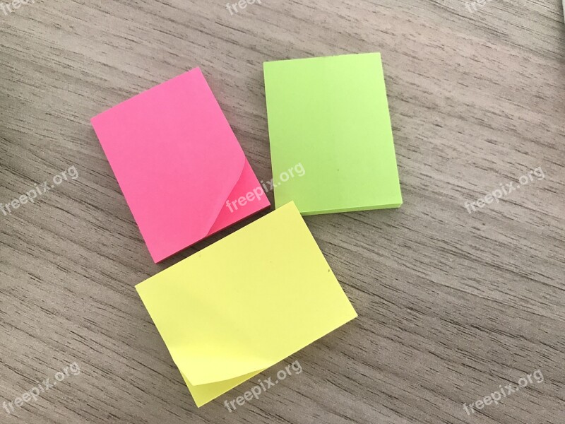 Square Post It Yellow Brightness Free Photos