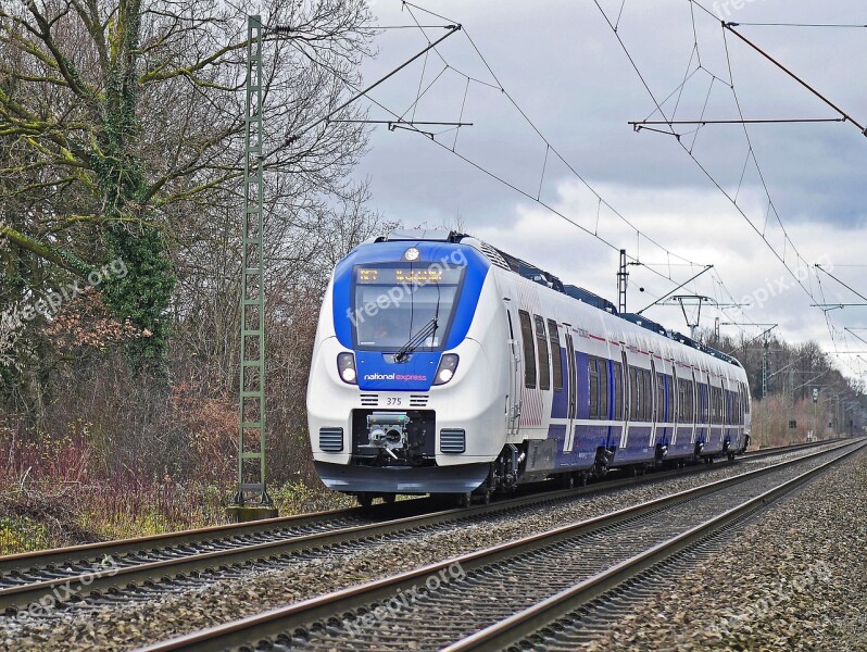 Railway Electrical Multiple Unit Private Railway Main Line Regional Train