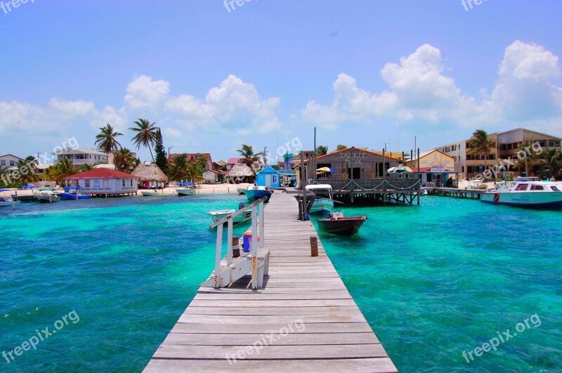 Belize San Pedro Tropical Caye Ambergris