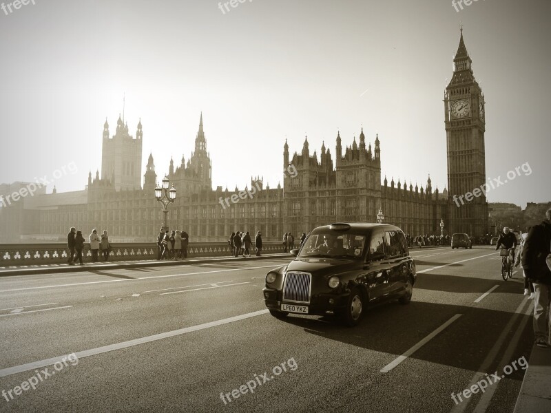 London Big Ben Parliament England United Kingdom