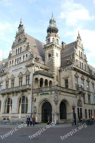 Bremen Market Historically Historic Center Facade