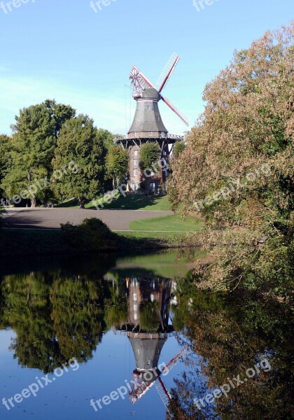 Bremen Windmill Wall Windmill Mill Wing Mill