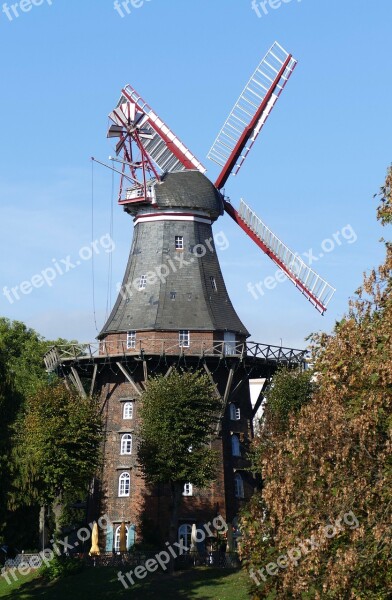 Bremen Windmill Wall Windmill Mill Wing Mill