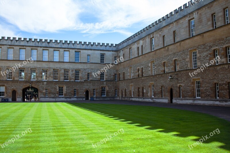 College Oxford Oxford College Univer Architecture