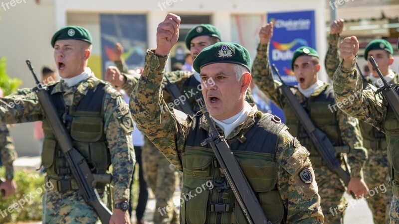 Greek Independence Day Parade Military National Guard Veterans