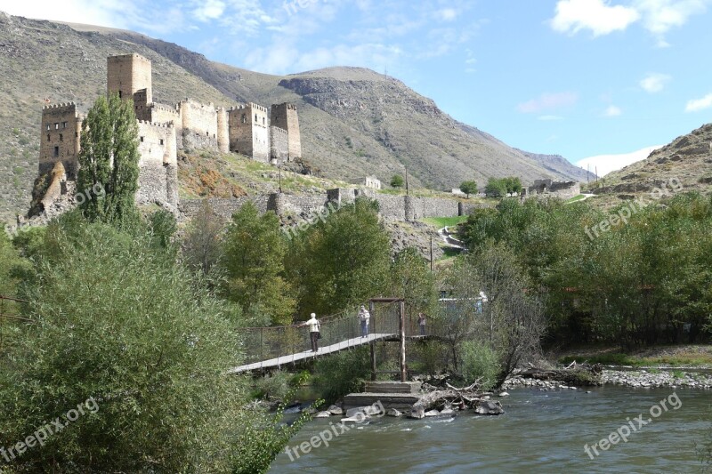 Georgia Asia Caucasus Landscape Tourism