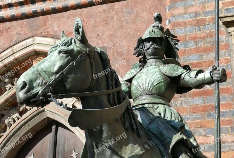 Bremen Monument Statue Sculpture Historic Center