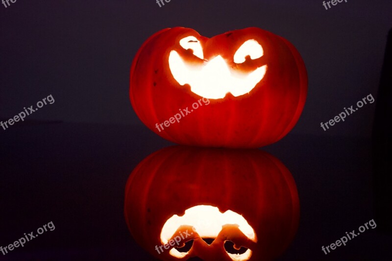 Halloween Scary Pumpkin Autumn Holidays