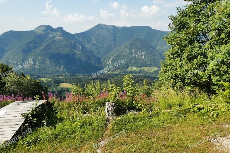 Grïnau Almtal Austria Salzkammergut Mountains