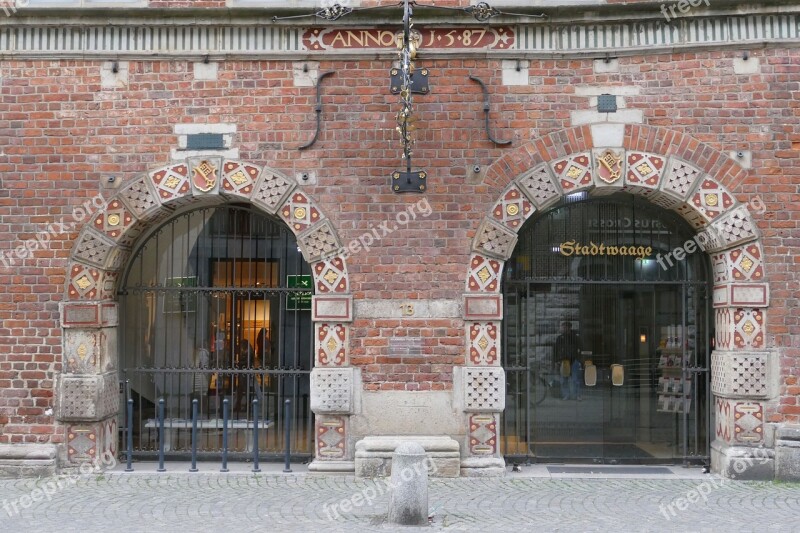 Bremen Hanseatic City Architecture Historic Center Böttcher Street