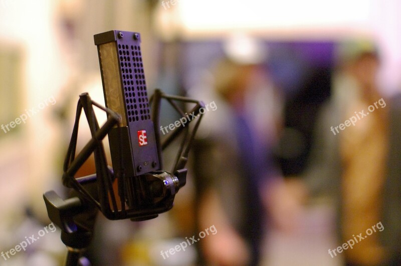 Recording Music Ribbon Microphone Microphone Jazz