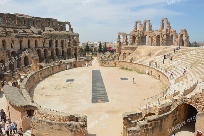 El-djem Tunisia History Free Photos