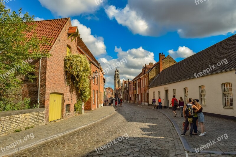 Belgium Brugge Architecture Building Street