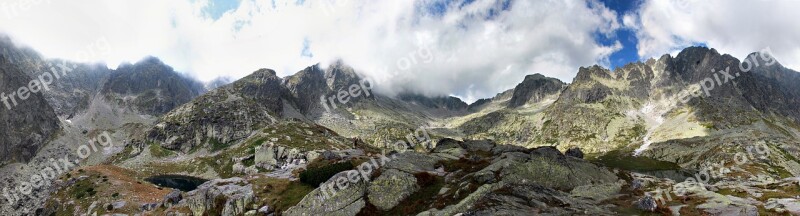 Tatry Slovakia Mountains Nature Landscape