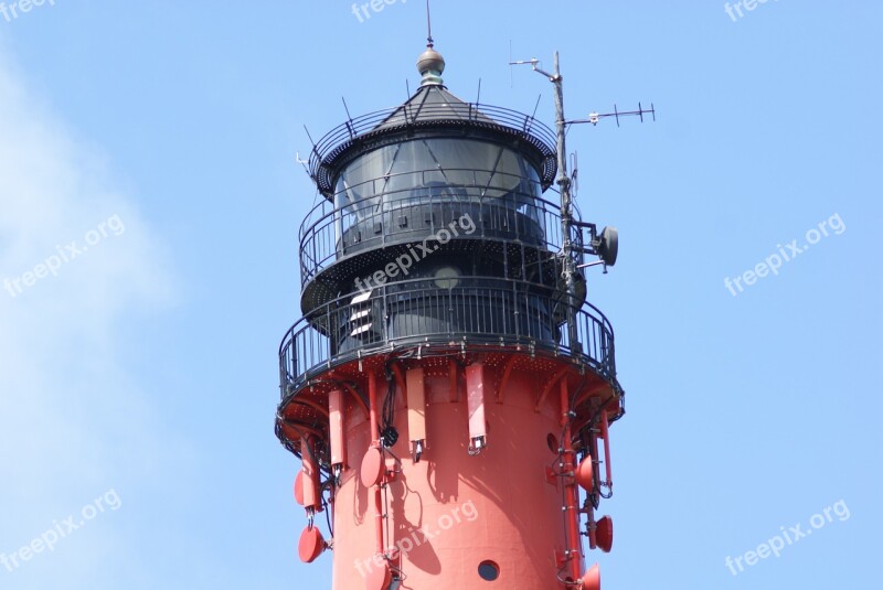 Lighthouse Hörnum North Sea Daymark Beacon