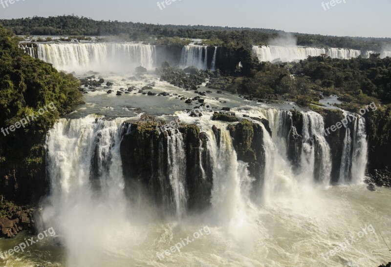 Iguasu Brazil Argentina Paraná Nature