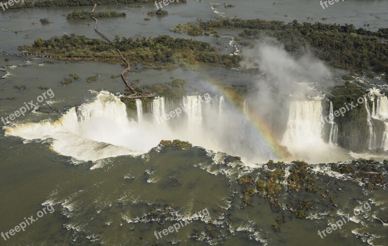 Iguasu Brazil Argentina Paraná Nature