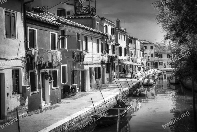 Venice Italy Europe Water Canal