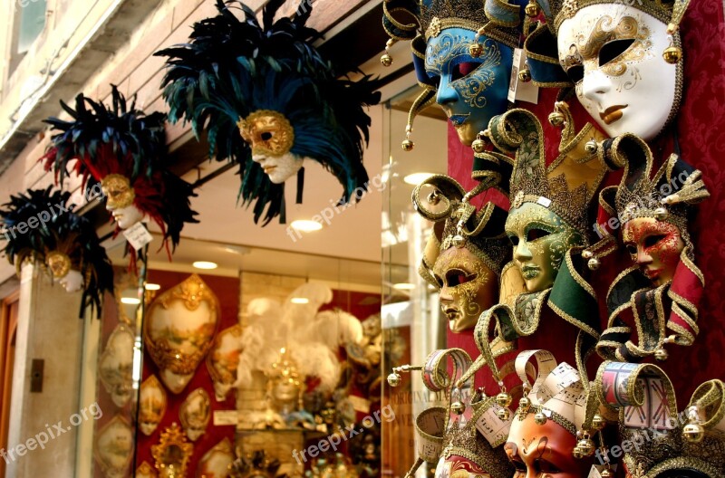 Masks Venetian Venice Venetian Mask Venezia