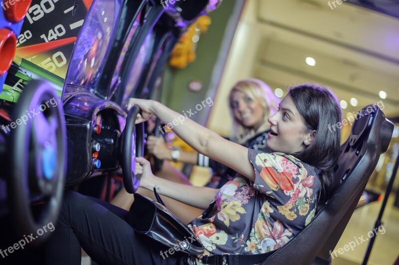 Girls Game Automat Drive Simulator Playing