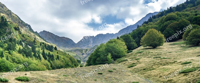 Landscape Nature Panorama Travel Mountains