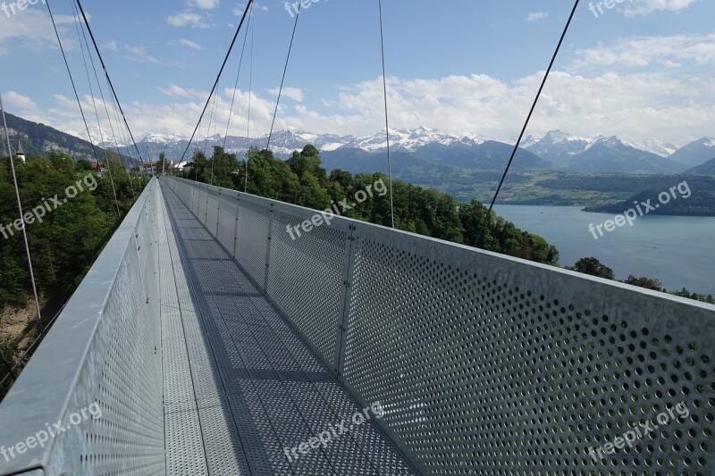 Bridge Suspension Bridge Pedestrian Pedestrian Bridge Modern