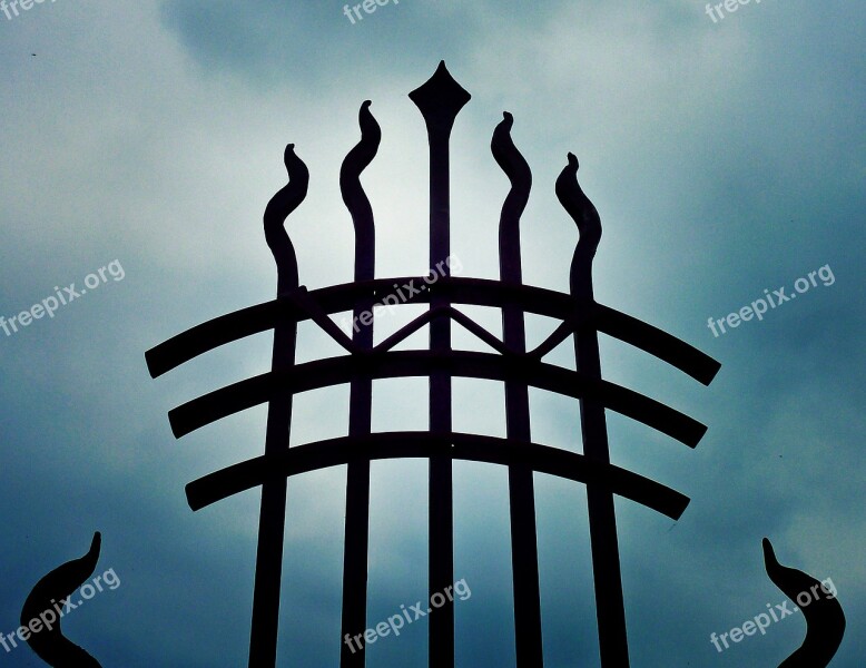 Goal Grid Metal Input Iron Railings