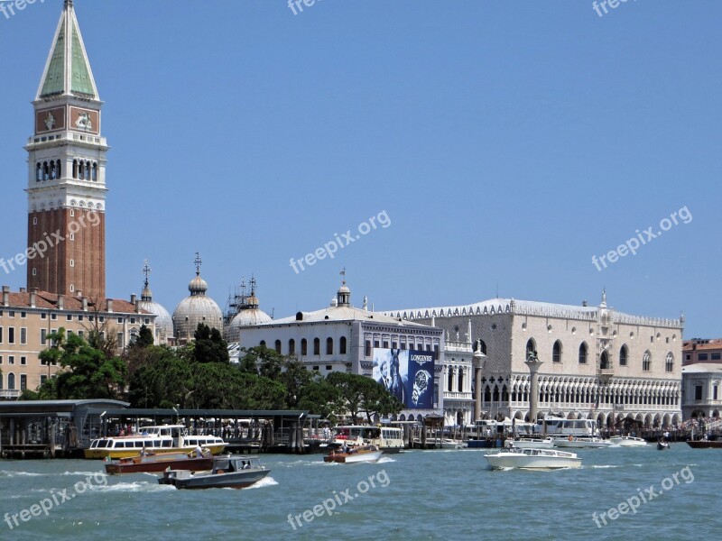 Italy Venice Saint-marc Basin Boat