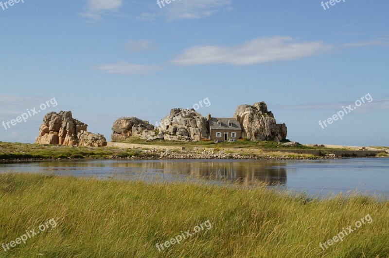 Brittany Rock Brittany Coast Granite Pierre