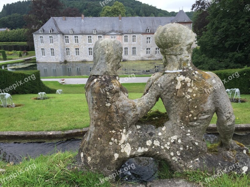 Annevoi Castle Green Belgium Namur