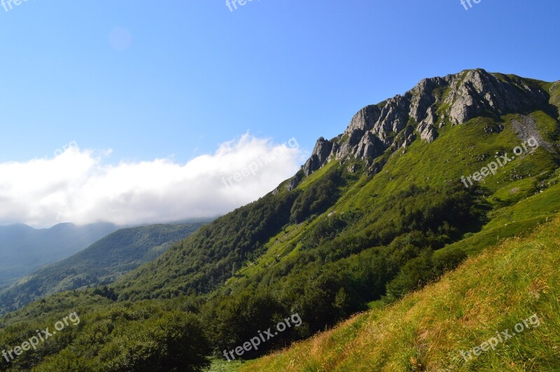 Garfagnana Upstream Prado Tuscany Italy