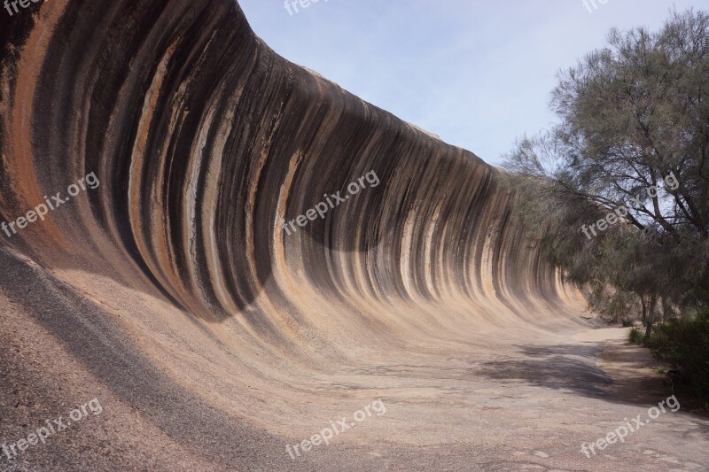 West Australia Hyden Australia Wave Natural Attraction